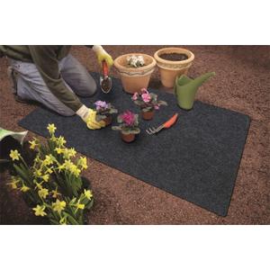 Gardening mat，Waterproof Carport Mat/Absorbent Fabric，Soft Material，Anti-Slip and Waterproof Backing — Protects Floor，Washable，Keeps Floors Clean (36" x 48")