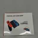 PowerA Joy Con Comfort Grips for Nintendo Switch - Black