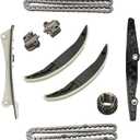 MAYASAF Engine Timing Chain Kit for Ford Escape 2001-08/Five Hundred 2005-07/Freestyle 2005-07/Taurus 2001-05,for Mazda Tribute 2001-08, for Mercury Cougar 2001-02/Mariner 2005-07/Montego 2006-07