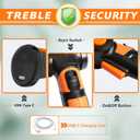 GARCARE 2 in 1 Grass Shears & Hedge Trimmer, Cordless Handheld Bush Trimmer, 1200rpm Grass Cutter with 2000mAh Built-in Battery