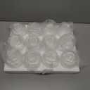 Hewory Small Bud Vases Set of 12: Clear Glass Vases for Flowers - Modern Bud Vase Bulk for Wedding Centerpieces Baby Shower Parties Rehearsal Dinner Table Decorations