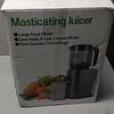 Cold Press Juicer, 5.5inch Wide Feed Chute Juicer Machine, Slow Masticating Juicer for Whole Vegetables & Fruits, Gray