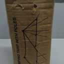 Camping Tarp with Poles, 16x12 Ft Camping Canopy, Waterproof Tent Tarp, Rain Shelter for Camping, Picnic,Beach, Outdoor Activities, Extra Large, Lightweight and UV Resistant, Extra Large, Grey