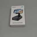 TechGlow Foldable Cellphone Stand with Bluetooth Speaker and Charging Function Birthday Gifts for Men Women Mother Father Boy Girl Teens Cool Tech Gadgets (Black)