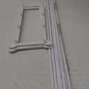 Whitmor 4 Tier 20 Pair Floor Shoe Rack - White