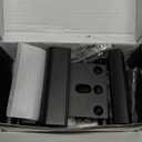 Home Security Door Reinforcement Lock - Child Proof Door Locks for Front Door Child Safety Lock High Door Locks for Kids Safety Withstand 800 lbs Top Flip Door Latch Lock for Inward Swinging Door