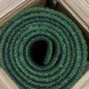 10x3 ft Softball Pitching Mat with Mound - Antifade Turf, Antislip Foam Backing - Fastpitch Equipment for Softball and Baseball Pitchers Practice (Green)