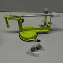 Apple Peeler Corer,Apple Slicer With Stainless Steel Blades,Fruit Cutter Machine, Convenient and Funny, Creative Kitchen Tool Gift for Baking LoverGreen