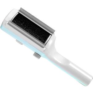 Pet Dry Cleaning Brush for Short or Long Haired Cats, Cat Hair Brush, Cat Sticky Brush for Shedding and Grooming Blue