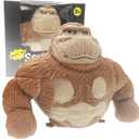 TikTok Monkey - Funny Brown Gorilla Stress Relief Toy, Squeeze and Decompress, Easter Gift for Kids and Adults