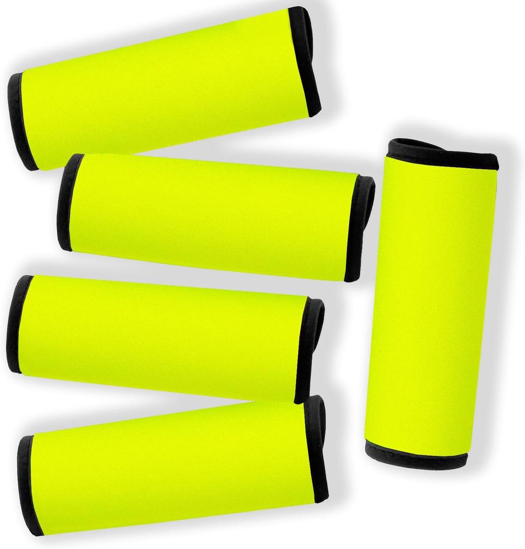 Suitcase Tags-Neon Luggage Tags for Cruise Ship Luggage Handle Wrap/Identifiers Unique Luggage Accessories for Travel Best Gifts for Travelers