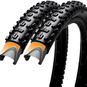 26/27.5/29x2.25 inch Bike Tires Pair Mountain Bike Tires Foldable Bicycle Tires Anti-Puncture and Wear-Resistant Pack of 2