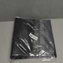 LETVPVOW Vintage Hardback 3 Ring Binder 2 Inch, Professional Leather Binders 2 Inch D Ring, Holds 400 Sheets Capacity - Black