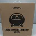 uahpet Automatic Ball Launcher for Dog with Obstacle Detection, 4 Adjustable Distances Ball Thrower Launcher for Medium & Large Dogs, with 3 Balls (2.5 inches)