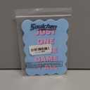 Soulchen 2 Pcs Mahjong Tile Mixer Shufflers for Mixing and Shuffling Tiles Plastic Mahjong Accessories Gifts for Lovers Games Decorative Printed Design (Morandi Blue)