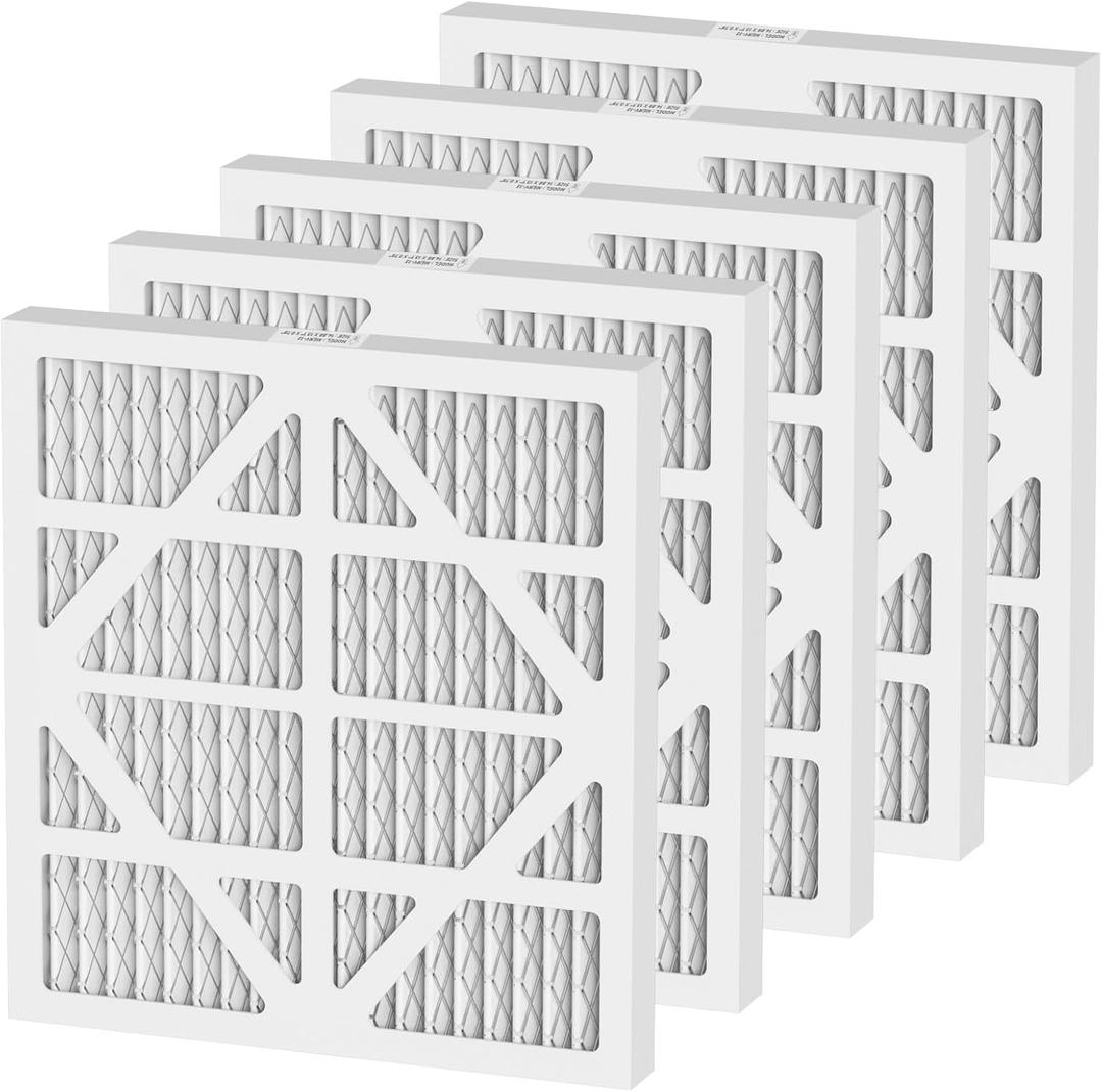 5 Pack HEPA550 Air Filter Replacement Set MERV-13 Compatible with AlorAir CleanShield HEPA 550, 13.7"14.8"0.8"