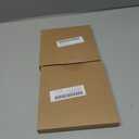 2 x uxcell 4pcs Leather Curtain Rod Holder 1 x 4.7 Inches Wall Hanging Straps Curtain Rod Hook Brackets Hangers with Screws for Wall Bathroom Kitchen Bedroom, Light Pink