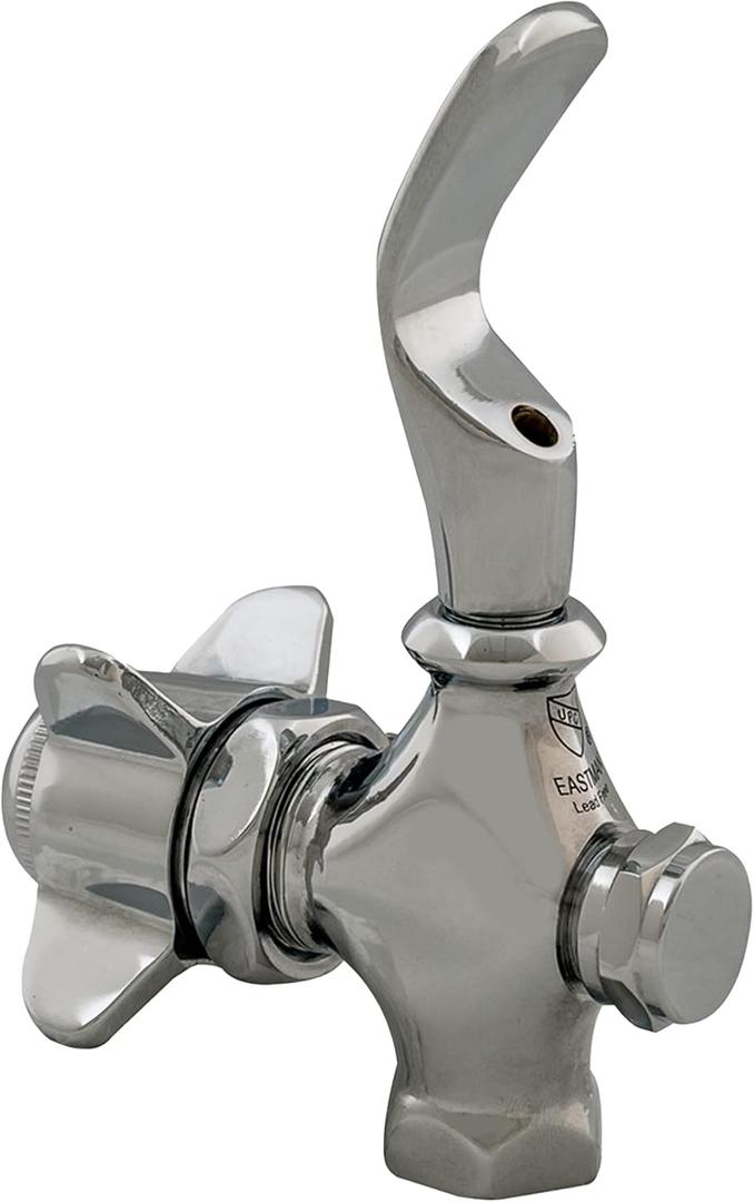 EZ-FLO 1/2 Inch IPS Self-Closing Drinking Fountain Faucet, Chrome, 10341LF