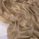 Socomi 10pcs Nude Brown Cheesecloth Table Runner Boho Rustic Gauze 120 inch 10FT Cheese Cloth Sheer Runner for Wedding Party Baby Shower Birthday Home Decor Holiday Decorations