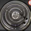 Elite Gourmet ESB100B Countertop Single Coiled Burner Electric Hot Plate, Temperature Control, Indicator Light, Easy to Clean, Black