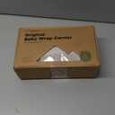 KeaBabies Baby Wrap Carrier - All in 1 Original Baby Carrier Newborn to Toddler Sling, Easy to Wear, Hands Free Bonding, Lightweight, Breathable Infant Wraps (Stone Gray)