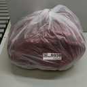 HaloRest Fluffy Faux Fur Throw Blanket, Thick 1000GSM Soft Cozy Throw Blankets for Bed, Luxury Plush Striped Warm Fuzzy Blanket for Couch LivingRoom Home Decor & Gifts(50" x 70", Red)