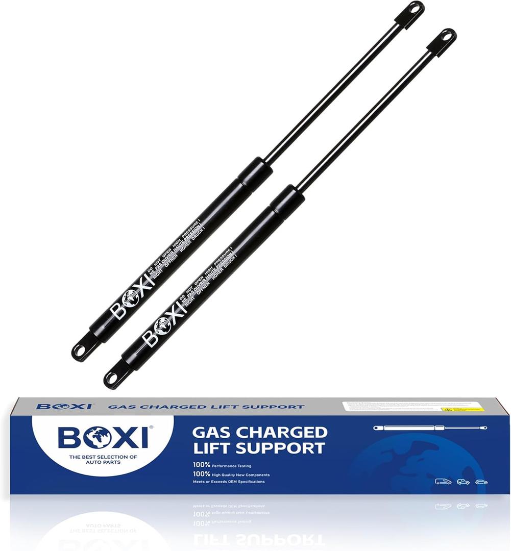 BOXI 2pcs Universal Lift Supports Struts Shocks Gas Struts Shocks Springs Supports Extended Length: 11.45 Inches Compressed Length: 7.32 Inches 60lb, 8mm Eyelet End Struts Shocks | SEP114560