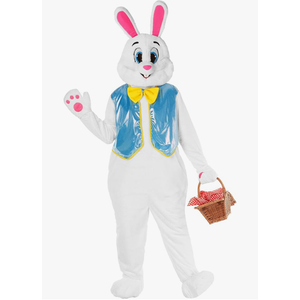 Morph Easter Bunny Costume Adult Rabbit Mascot Outfit Bunny Suit for Adults - Perfect for Easter Costumes and Events Large