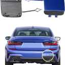 Car Rear Bumper Tow Hook Cover Compatible with BMW 3 G20 G21 M-Sport 2018 2019 2020 2021 2022 Trailer Cover Cap 51128099902 Small Lid Towing Eye Cap