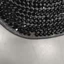 Hercicy Rhinestone Cowboy Hat with Diamond Fringe Bling Cowgirl Hat With Western Wide for Cosplay Wedding (Black)