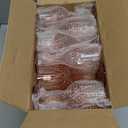 XUWAIDSGN 24 Pcs 7oz Plastic Vintage Glasses Drinking Glasses Unbreakable Wedding Glassware Crystal Water Goblets Reusable Drinkware Vintage Champagne Flutes (24, Rose Gold)