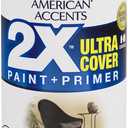 Rust-Oleum 327916 American Accents Spray Paint, 12 oz, Satin Canyon Black