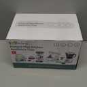 Shemira Play Kitchen Accessories, Play Kitchen Appliances Toy Set with Coffee Maker, Blender, Mixer, Toaster, Kids Kitchen Playset, Toys for 3 4 5 6 7 8 Year Old Girls, Birthday Gifts for Girls (Green)