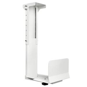 Heavy Duty Computer Wall Mount PC Case - Upgraded, Also Great for PC Mount Under Desk - Height Adjustable from 11" to 21", Width Adjustable from 5.5" to 9.8", Computer Tower Under Desk Home Office