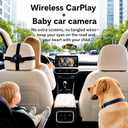 Baby Car Camera, Wireless CarPlay Adapter for iPhone & Android