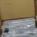 Goldenwarm 10 Pack 5 Inch Black Cabinet Handles Matte Black Drawer Pulls Kitchen Cabinet Handles Solid Zinc Alloy Pulls for Dresser Drawer Hardware