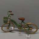 Deco 79 Metal Bike Decorative Sculpture Home Decor Statue, Accent Figurine 18" x 4" x 12", Green