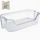 WR71X38307 Door Shelf Bin Compatible with GE Refrigerators some models GFE26JYMNFFS, GNE27JYMNFFS, GNE27JYMWFFS etc, Replace for WR71X30144 4975750 AP7186356 EAP16729788 PS16729788