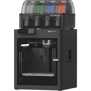 Bambu Lab P1S Combo, P1S 3D Printer and AMS, Support Up to 16 Colors/Multi Materials, 500mm/s Fast Printing & High Precision, CoreXY & Auto Bed Leveling