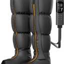 DEKEMASTER Air Compression Leg Massager for Circulation and Pain Relief, Professional Full Leg Compression Boots for Massage Therapy with Adjustable 6 Modes 9 Intensities, Recovery Boots for Women Men