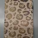 Case for Amazon Kindle Fire HD 8 Tablet 8"(12th/10th Generation, 2022/2020 Release) & HD 8 Plus TabletSlim Fit Foldable Standing Cover Case with Auto Sleep/WakeGolden Leopard Brown