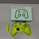 W&O Wireless Controller for With Xbox One, Xbox Series X/S, Xbox One X/S, PC, With RGB LED Light, Mappable Buttons, With 2.4GHZ Wireless Adapter Gamepad (Electric Volt)