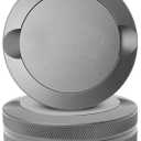 Premium Zyn Metal Can - Waterproof, Moisture & Odor Proof - Metal Zyn Container - Dip Can, Zyn Tin, Zyn Holder with Knurled Edges, Aluminum Zyn Can & Organizer - The Stealth (Gray, Knurled Edge)
