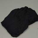 GRAPENT Wide Leg Pants for Women High Wasited Baggy Palazzo Pants Casual Pull On Bell Bottom Smocked Elastic Waist Pants (Large, Black)