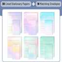Mr. Pen- Stationery Writing Paper Set with Envelopes, 8.18" x 5.5"