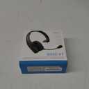 BlueParrott B450-XT Mono Bluetooth Wireless Headphones 96% Noise Canceling Over Head Trucker Headset with Mic, All Day Comfort Padded Headband, 300 ft. Wireless Range, 24 hrs. Talk Time, Black