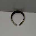 Colorful Rhinestone Headband Mardi Gras Headbands for Women Sparkly Bling Crystal Diamond Headband Padded Wide Vintage Hairband for Girls Holiday Decor Hair Hoop Yellow