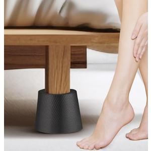 Bed Frame Toe ProtectorsBed Frame Leg Covers, Toe Protector,Bed Frame Leg Protector,Toe Savers for Bed Frame,Toe Guard-bed Bumpers to Guard Against Foot Injury,Made of EVA, Better protection(4 PACK)
