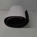 Closed Cell Neoprene Foam Rubber Sheet with Adhesive - 60 x 16 x 1/2 Inch Multi-Function Insulation, Soundproofing, and Weatherproof Foam Padding Easy Cut DIY, Black