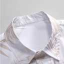 GORGLITTER Men's 2 Piece Vacation Beach Outfits Floral Button Down Shirt and Shorts Cruise Attire Sets (XXL)